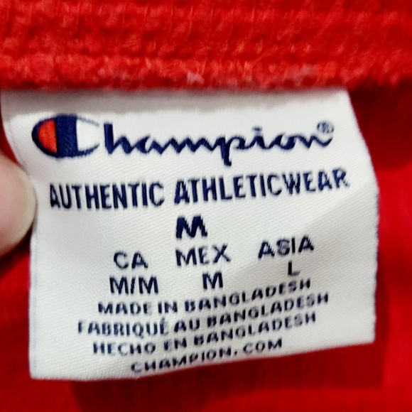 Vintage Champion Nebraska Cornhuskers Long Sleeve Shirt size MEDIUM oversized - Picture 5 of 12